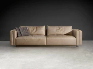 Visionnaire 3-х местный кожаный диван