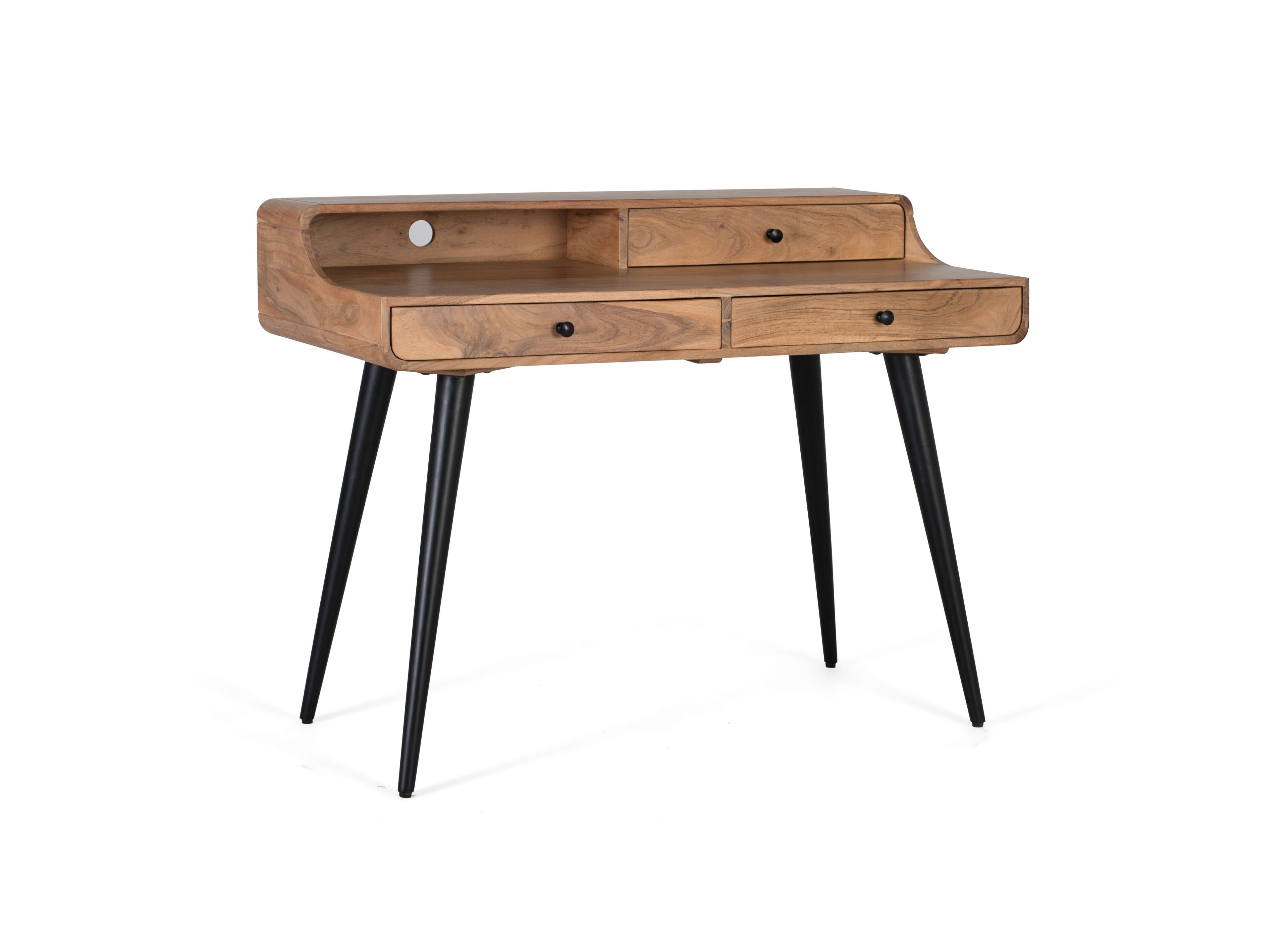 Письменный стол из акации с ящиками Giner y Colomer 1629 ARCH-00037929 - Вид №1