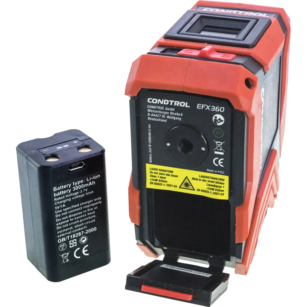 Лазерный нивелир Condtrol EFX360 с круговой разметкой 360° 82732135 STLM-0034915 - Вид №5