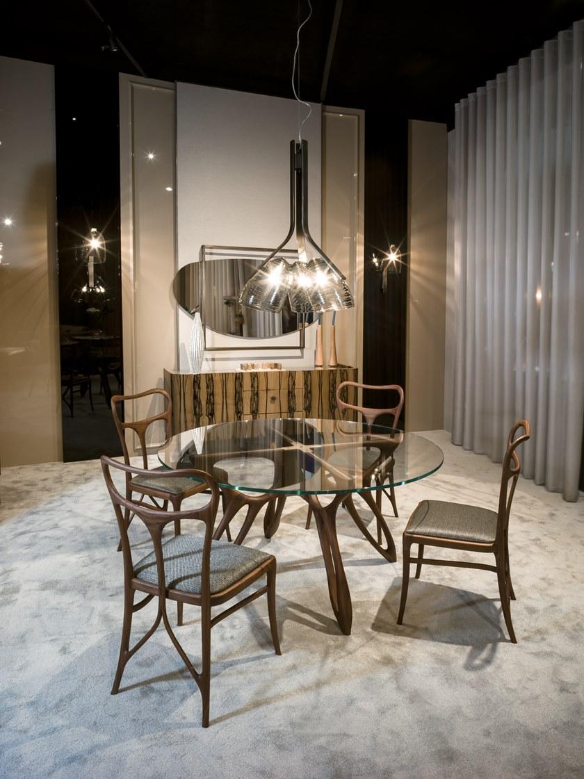 Bellotti Ezio Стул из орехового дерева со встроенной подушкой Gea 2018-57 - Вид №1