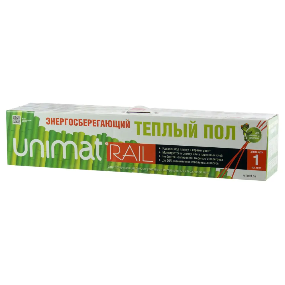 Инфракрасный стержень для теплого пола Unimat 1 м², 116 Вт STLM-2087791 - Вид №2