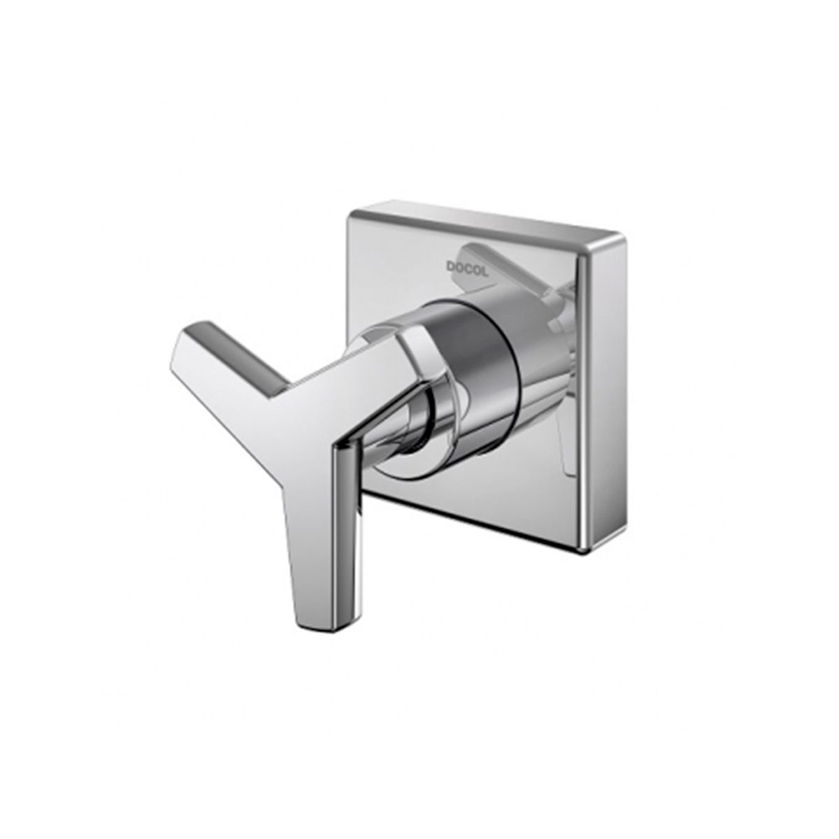 00877506 Отделка для базового регистра Deca 1/2", 3/4" и 1" матовый графит Docol DOCOL CITY 