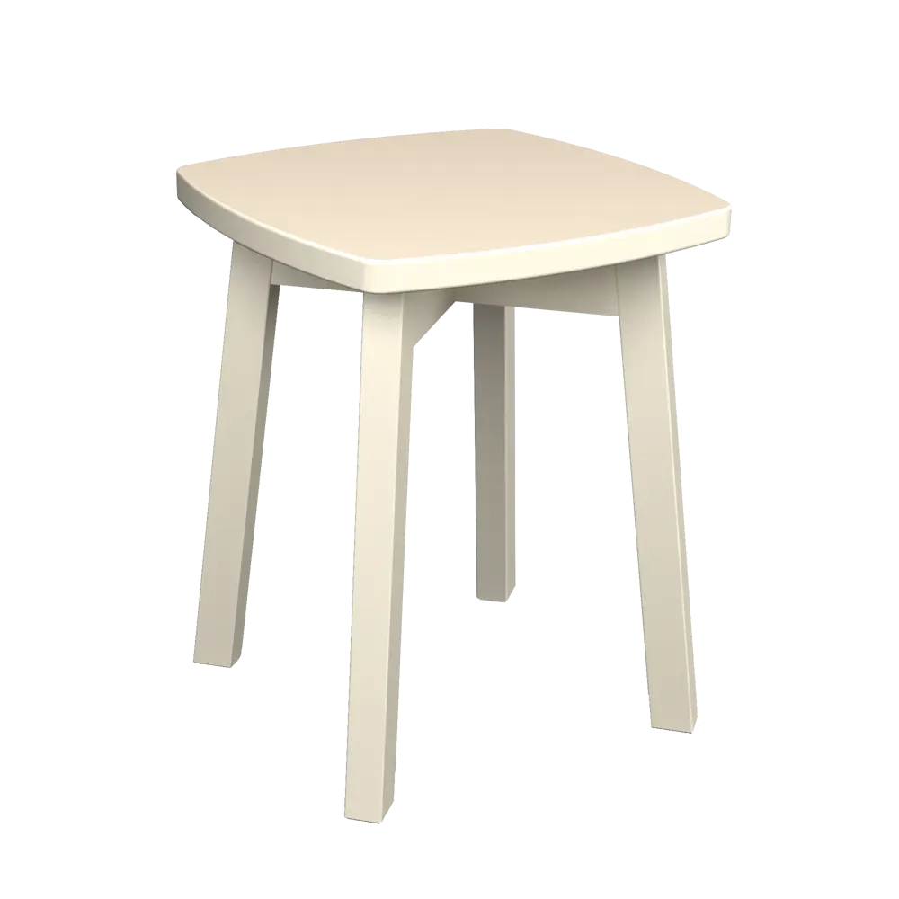 Сиденье для табурета Гавр Delinia 36.5x36.5x1.8 см жёсткое цвет слоновая кость STLM-2160342 - Вид №2