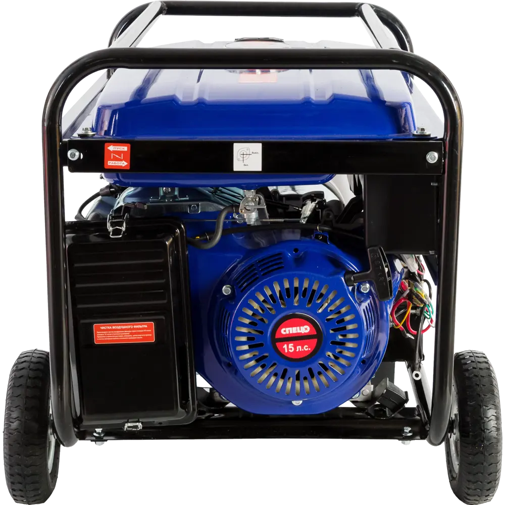 Бензиновый генератор СПЕЦ SB-7700E2 с электростартером 6.5 кВт 82605120 STLM-0031315 - Вид №2