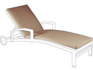 10.00.1409 Подушка для шезлонга Bellini Outdoor sahara Mbm