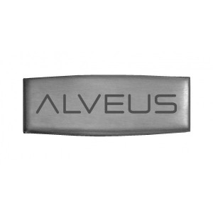 Декоративная заглушка Alveus для перелива, нерж. сталь