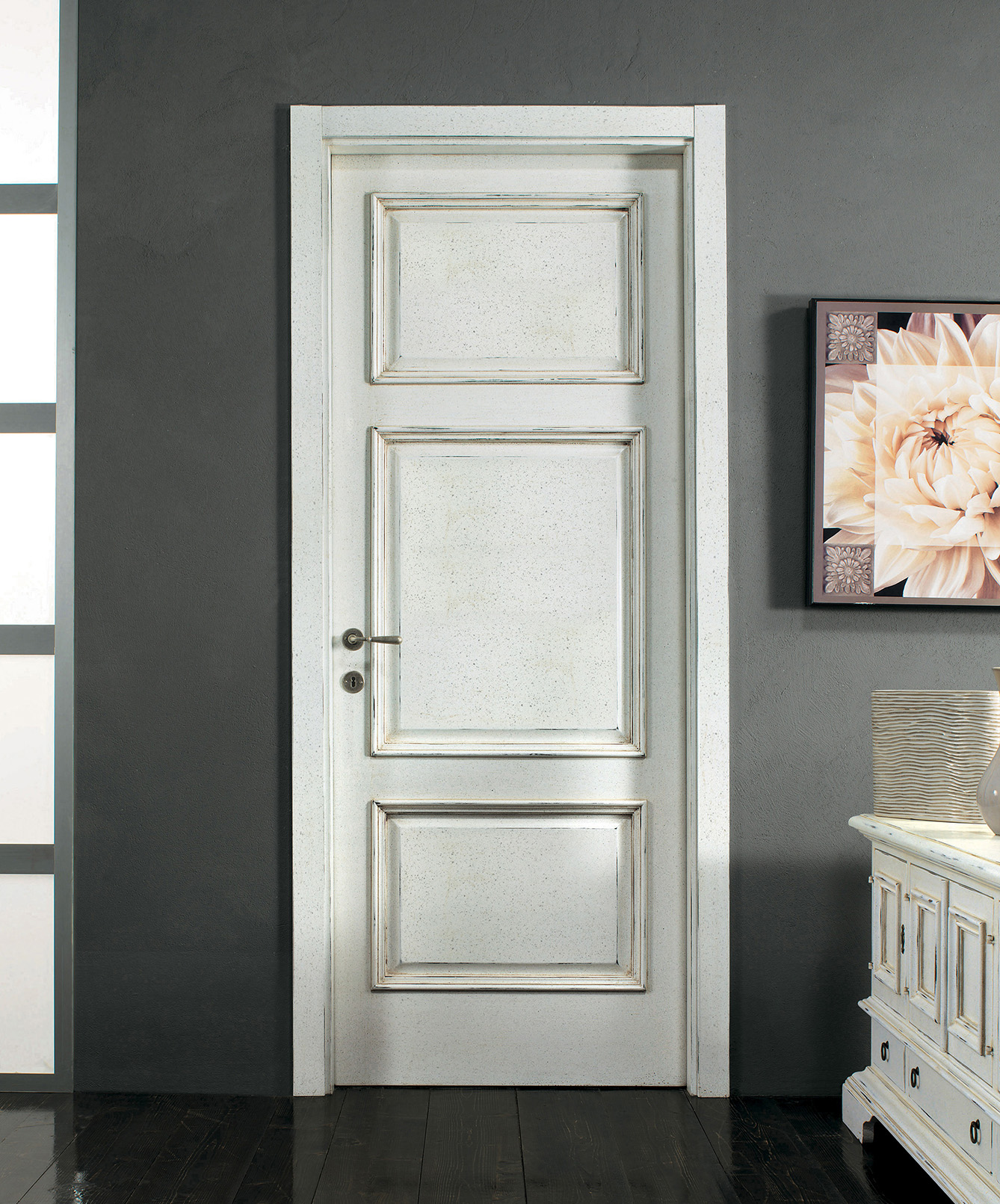 S3 Tifernoit Дверь с античным лаком Porte  - Вид №1