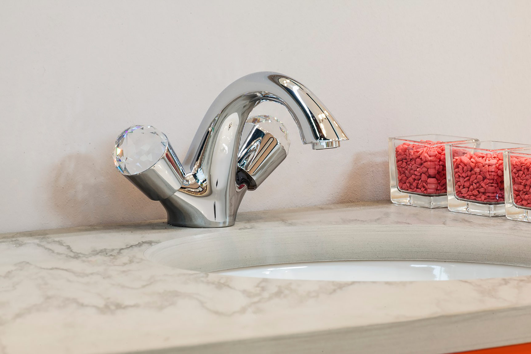 2077 ** 22 Умывальник настенный Nicolazzi Series Cristallo  - Вид №4