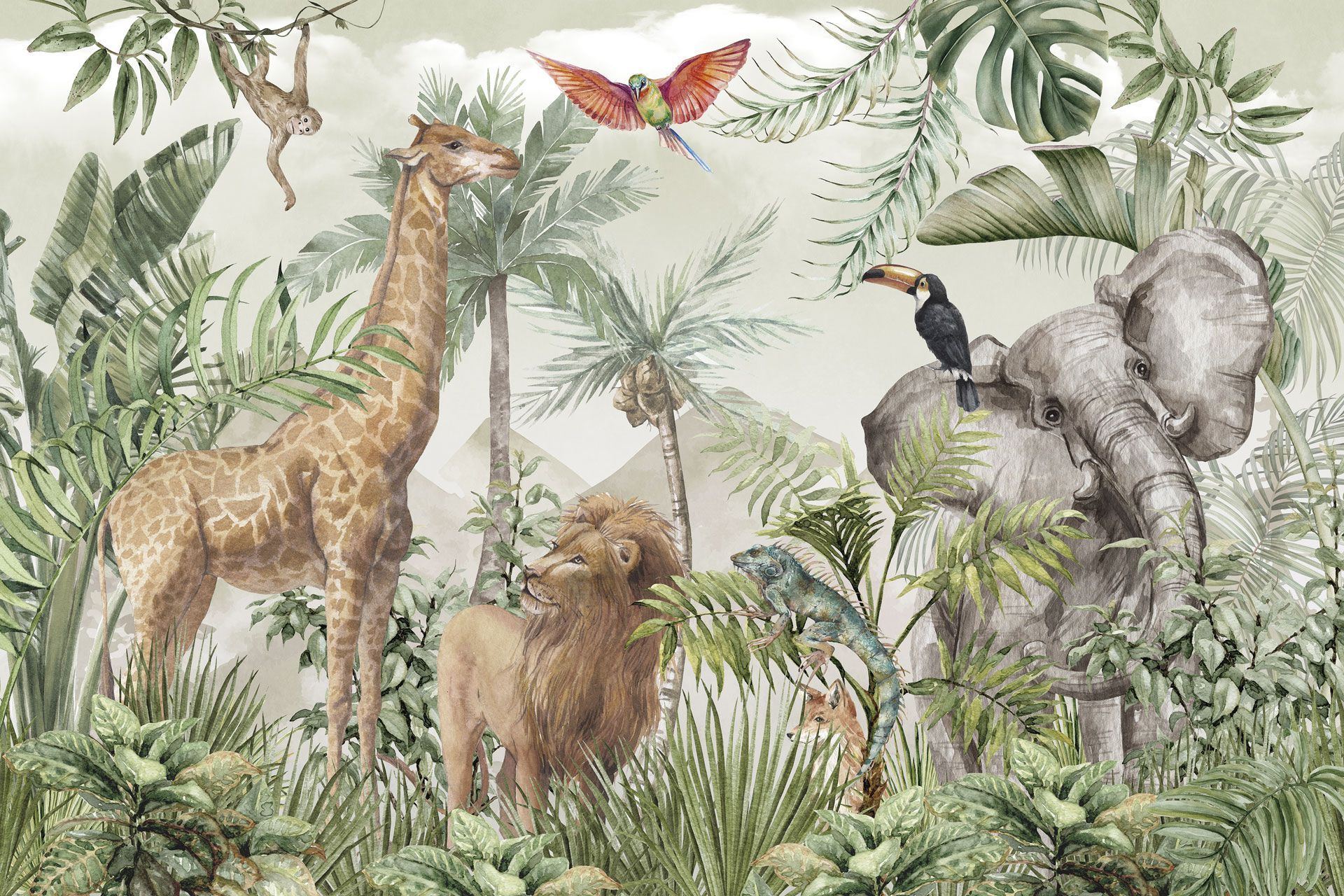 Панорамные обои для детей Rimura 2025 ARCH-00039386 - Вид №1