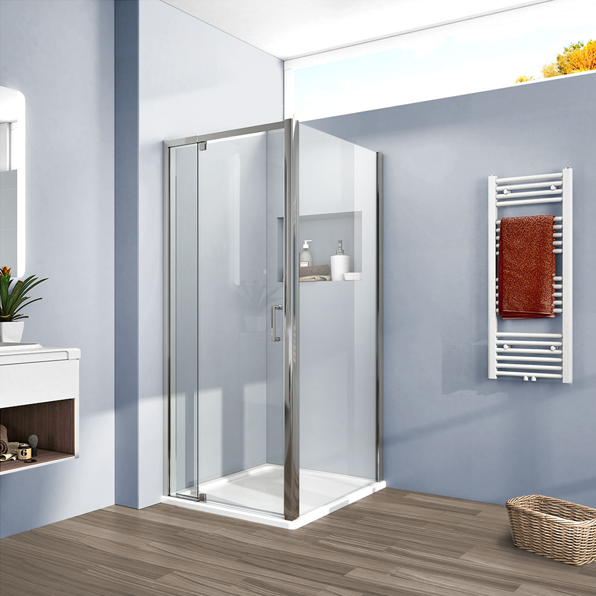 VSR-1I809090CL Душевой уголок Vincea Intra Santreyd 