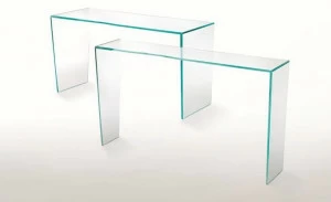 Glas Italia Прямоугольная хрустальная консоль Trim