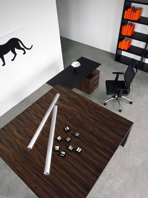 Sinetica Исполнительный угловой письменный стол из дерева Tao sun-id-1432620 - Вид №16