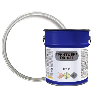 Грунтовка для сухих помещений Empils ГФ-021 Л белая 5.5 кг