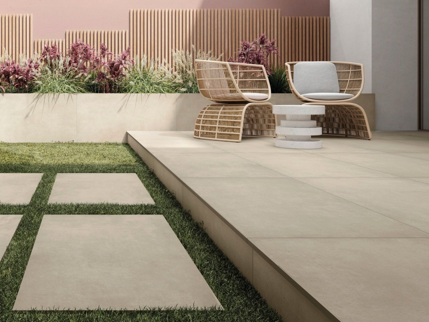 Пол / облицовка керамогранита для внутреннего и наружного применения с эффектом цемента ARIOSTEA NEXT ARCH-00045220