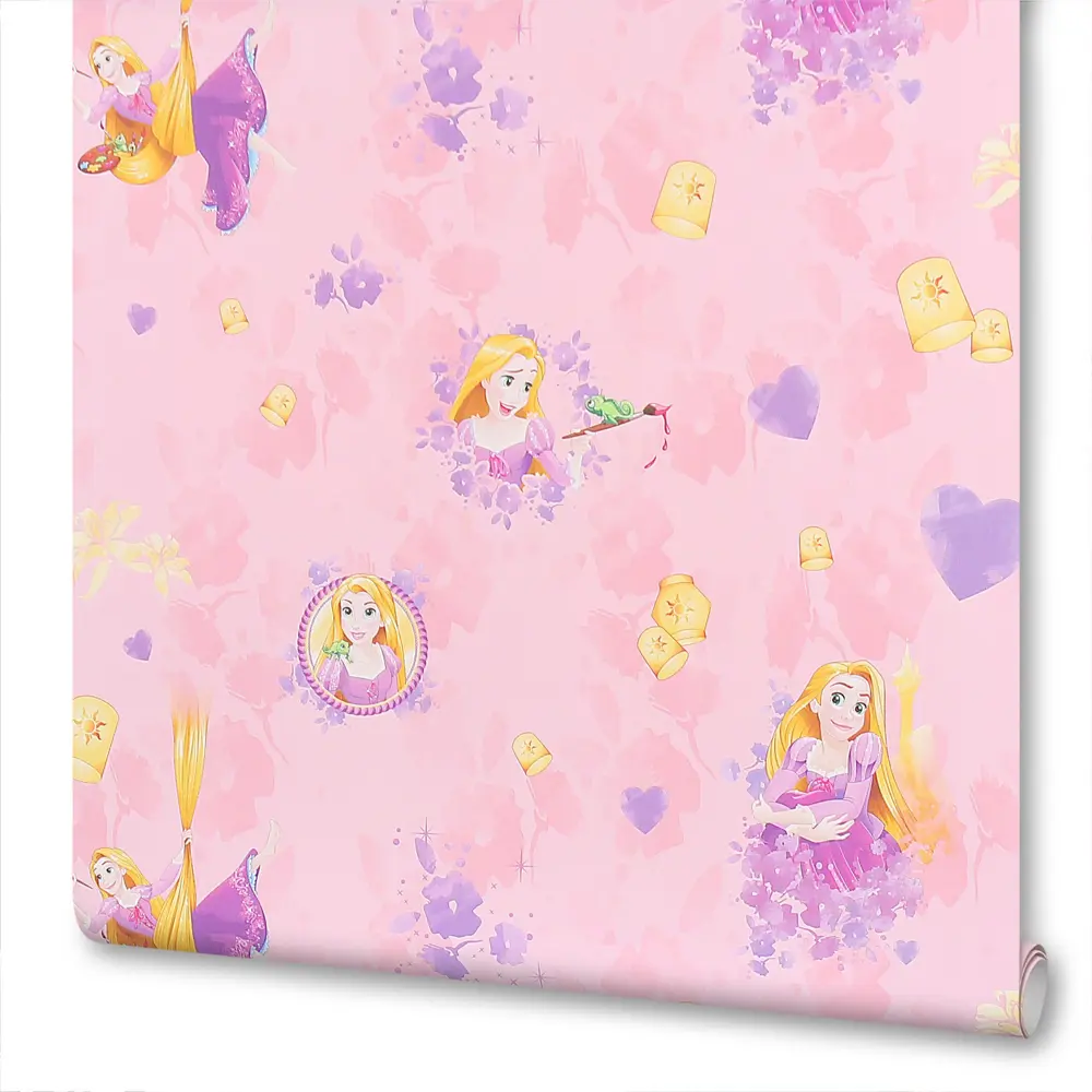 Обои флизелиновые Erismann Disney розовые 1.06 м E-D-003B STLM-2178284
