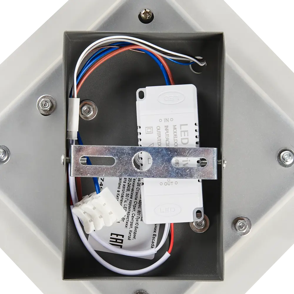 Настенный светильник светодиодный Escada 10223/1LED, нейтральный белый свет, цвет серый STLM-2094953 - Вид №2
