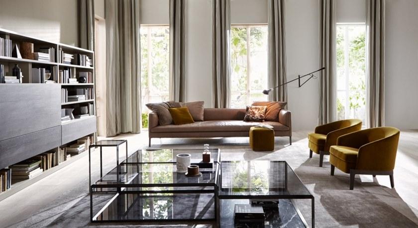 Molteni & C. 3-х местный кожаный диван sun-id-1375321 - Вид №2