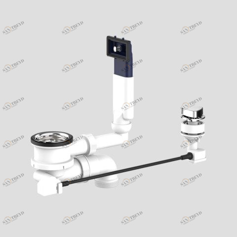 SANIT 100700511 SANIT Всплывающие корзина для мусора G1 1/2 с переливом 