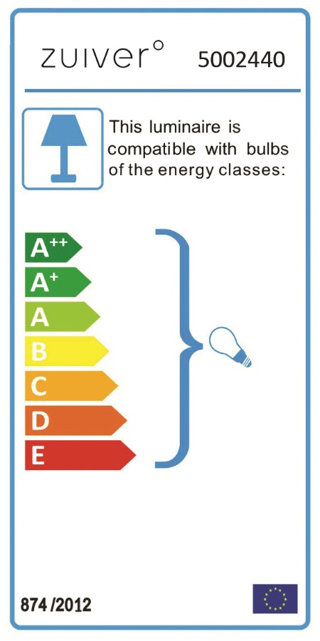 Лампа подвесная Retro ’70 r40, хром Zuiver 5002440 - Вид №10