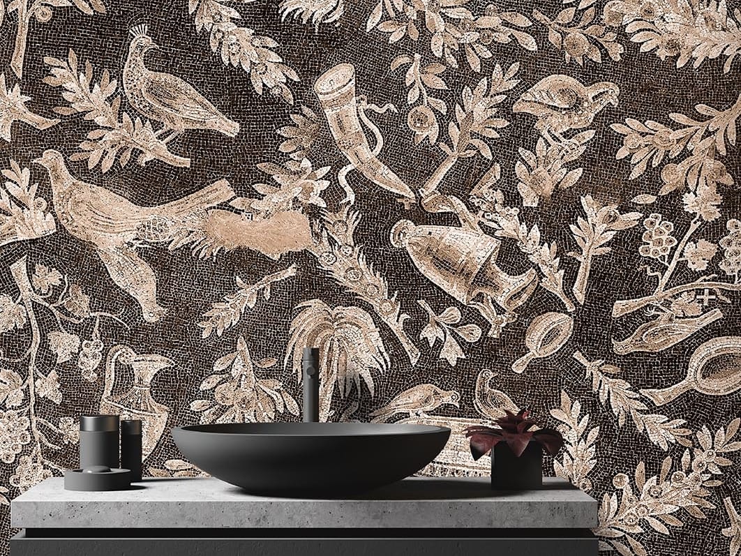 Классические обои, ПВХ бесплатно, экологически чистые, моющиеся WallPepper KRONOS ARCH-00049085