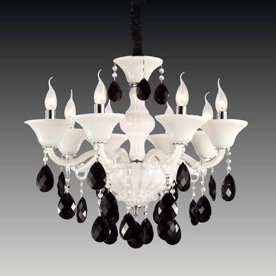 Люстра дизайнерская Sound хром белая 881060 SUPERNW ДИЗАЙНЕРСКИЕ, BIANCA 056105 Хром;белый  - Вид №2