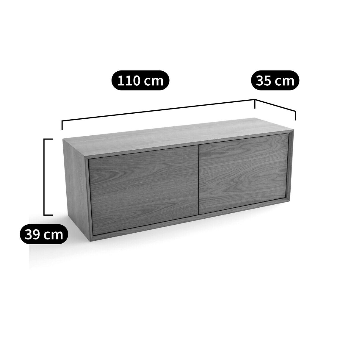 Секционный книжный шкаф из шпона AMPM ARCHIVITA ARCH-00012455 - Вид №20