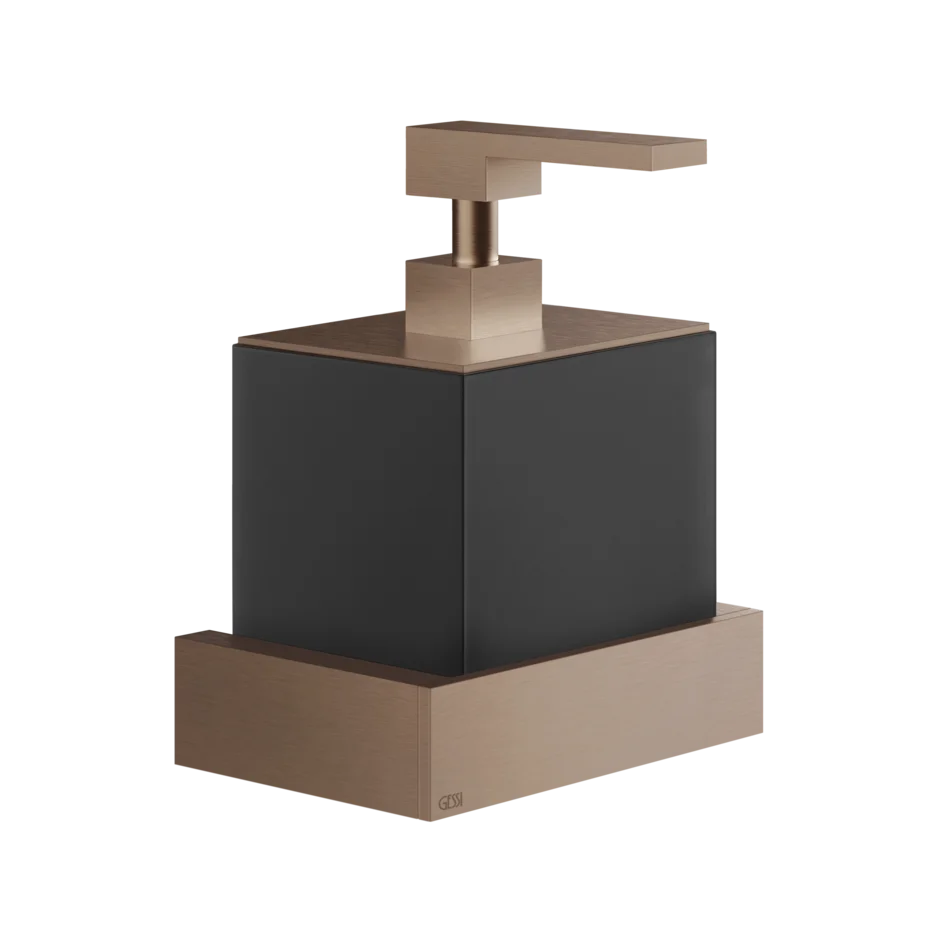 Держатель дозатора мыла 20814 708 Gessi Inverso МЕДНЫЙ МАТОВЫЙ PVD 20814708