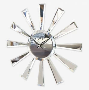 Часы настенные металлические Tomas Stern 8011 TOMAS STERN СОЛНЦЕ 00-3872722 Хром