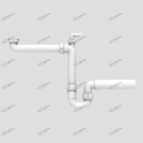 SANIT 841785210120324 SANIT Компактное сливную G1 1 / 2х50 со шлангом крана 