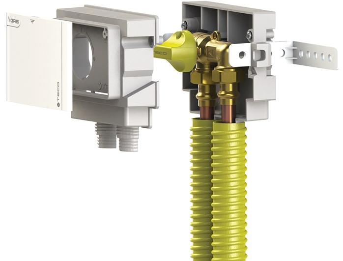 TECO Встроенный газовый запорный кран "u" K2 sun-id-1457926 - Вид №2