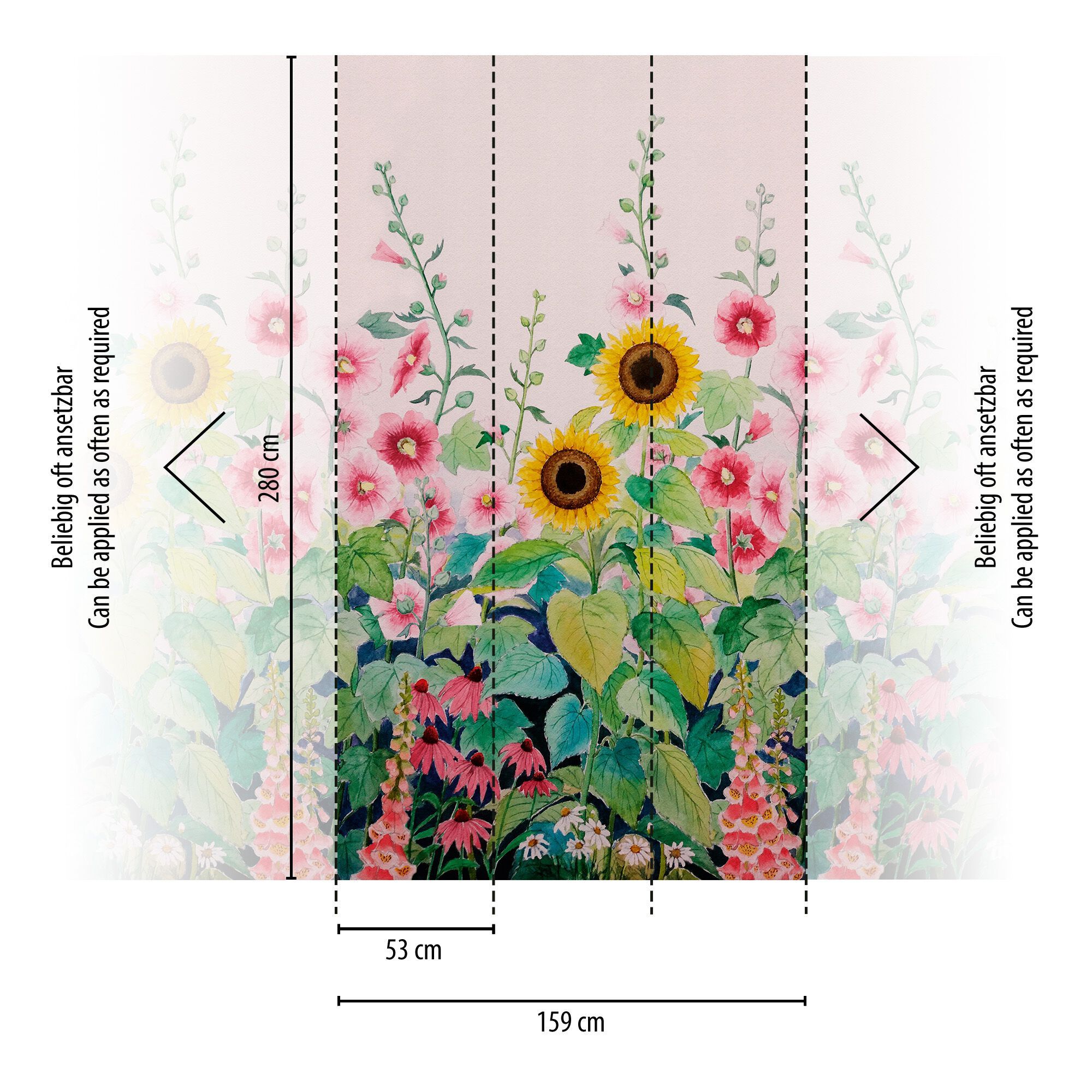 Цветочные узоры нетканые обои Architects Paper The Wall III ARCH-00044922 - Вид №2