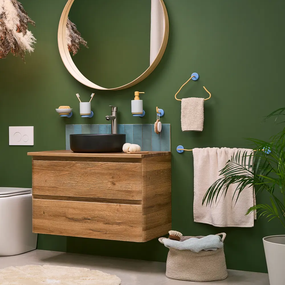 Крючок Moroshka Antrim алюминий цвет бежево-голубой STLM-2055212 - Вид №8