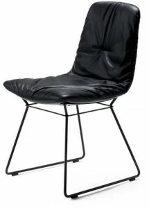 Freifrau Санное кресло с кожаной обивкой Leya