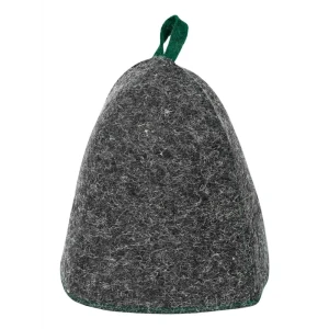 Шапка для бани Главбаня войлок цвет серый