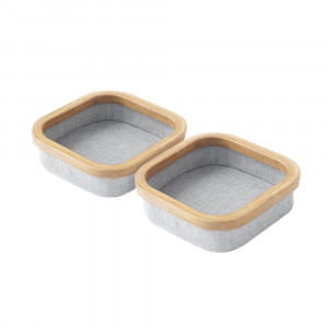 2000983210616 Набор 2 подносов S COSMO RED Walt