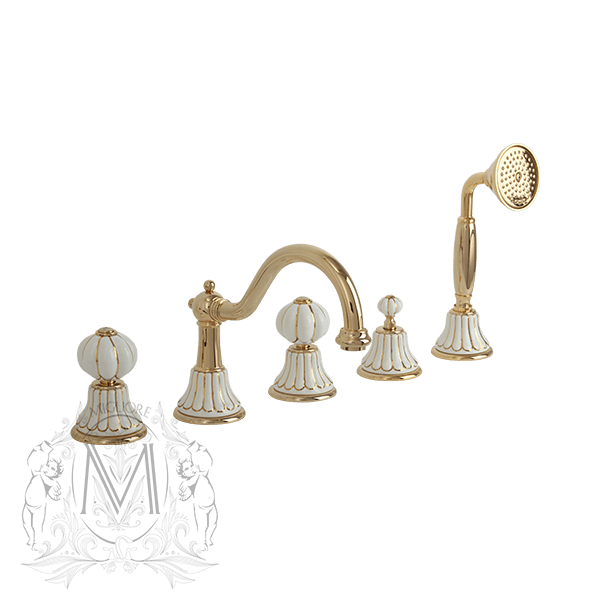 Cмеситель MIGLIORE Olivia ML.OLV-5880 на борт ванны ML.OLV-5880.BI.CR - Вид №2