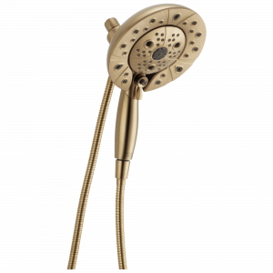 58480-CZ-PK H2Okinetic® In2ition® Душ два в одном с 5 настройками Delta Faucet Universal Showering Шампанское бронза