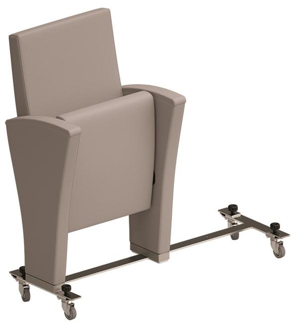 LAMM Сиденье для аудитории из ткани с клапаном sun-id-1400257 - Вид №7