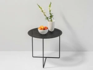 weld & co Круглый стол из листового металла Solid & grid Btg01-01/-05