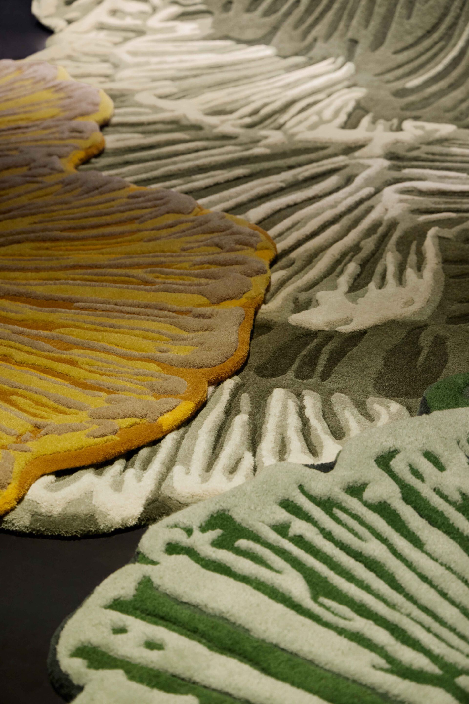 Шерстяной ковер GAN ботаника ARCH-00057778 - Вид №6