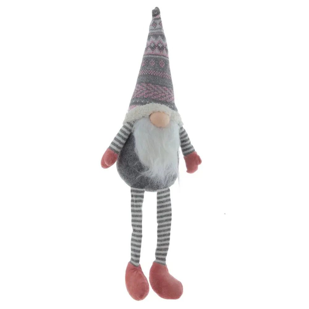 Новогодняя фигурка Гном 792888 57 см розовый Santreyd STLM-2108828