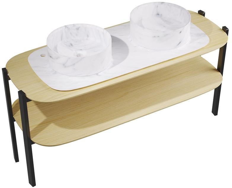 L'ANTIC COLONIAL Умывальник с двойной консолью Balda sun-id-1426897 - Вид №5