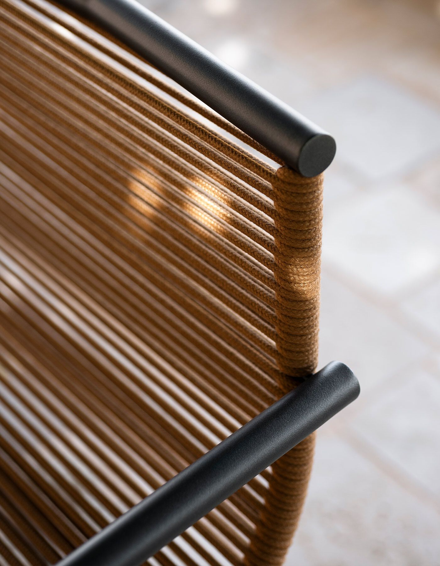 Веревочный садовый стул с подлокотниками RODA Laze ARCH-00099395 - Вид №7