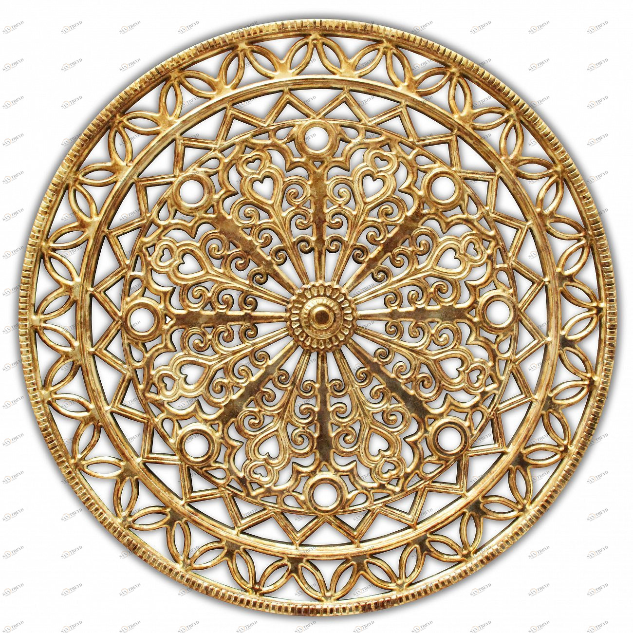 Панно декоративное золото TREASURE IN SHAPE TREASURE 00-3860087 Золото 