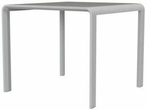 JANUS et Cie Квадратный алюминиевый журнальный столик Zephyr