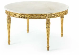 OAK Круглый обеденный стол из мрамора Galleria