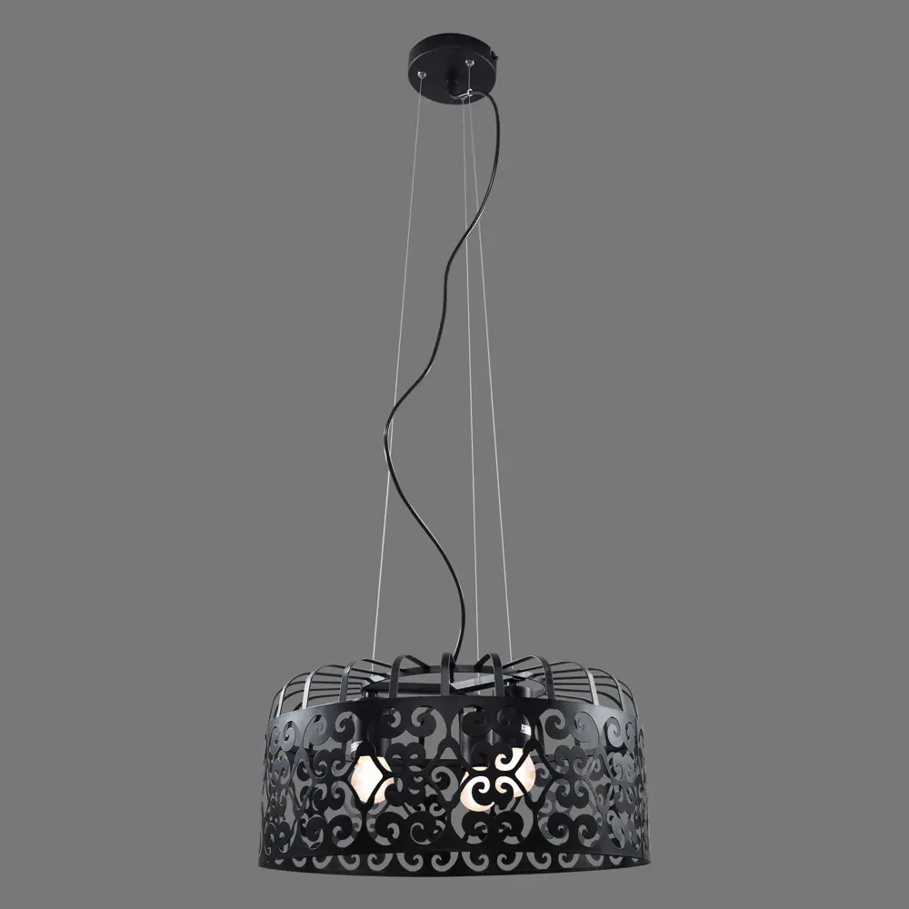 Светильник Marcia 3xE27x60 Вт, 40 см, цвет чёрный Toplight STLM-2206072 - Вид №2