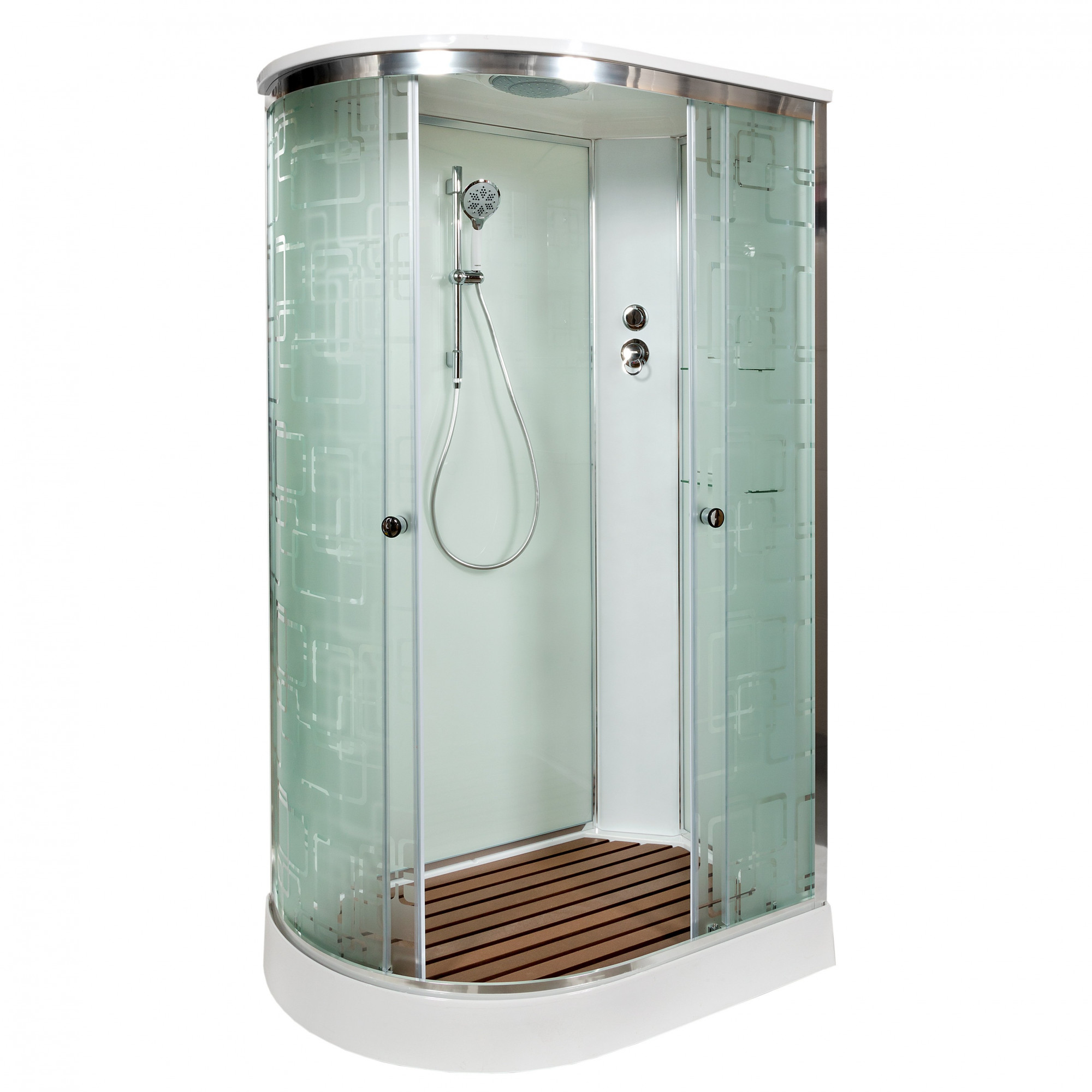 ЕМ4512 R с гм. и эл. Душевая кабина DETO Серия EM ЕМ1511 R стандартная