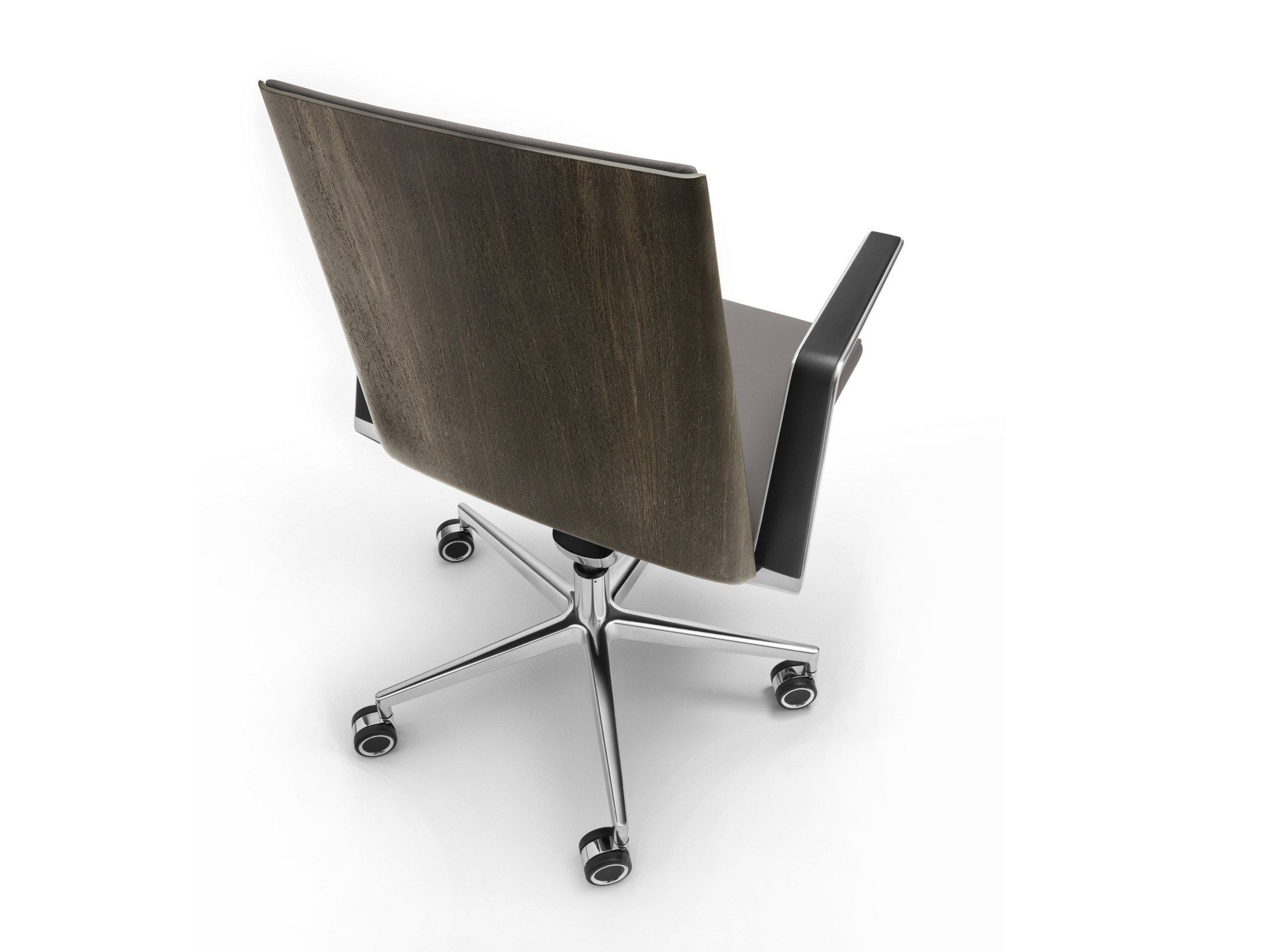 Кожаное офисное кресло с высокой спинкой Spiegels .leptos ARCH-00140881 - Вид №1