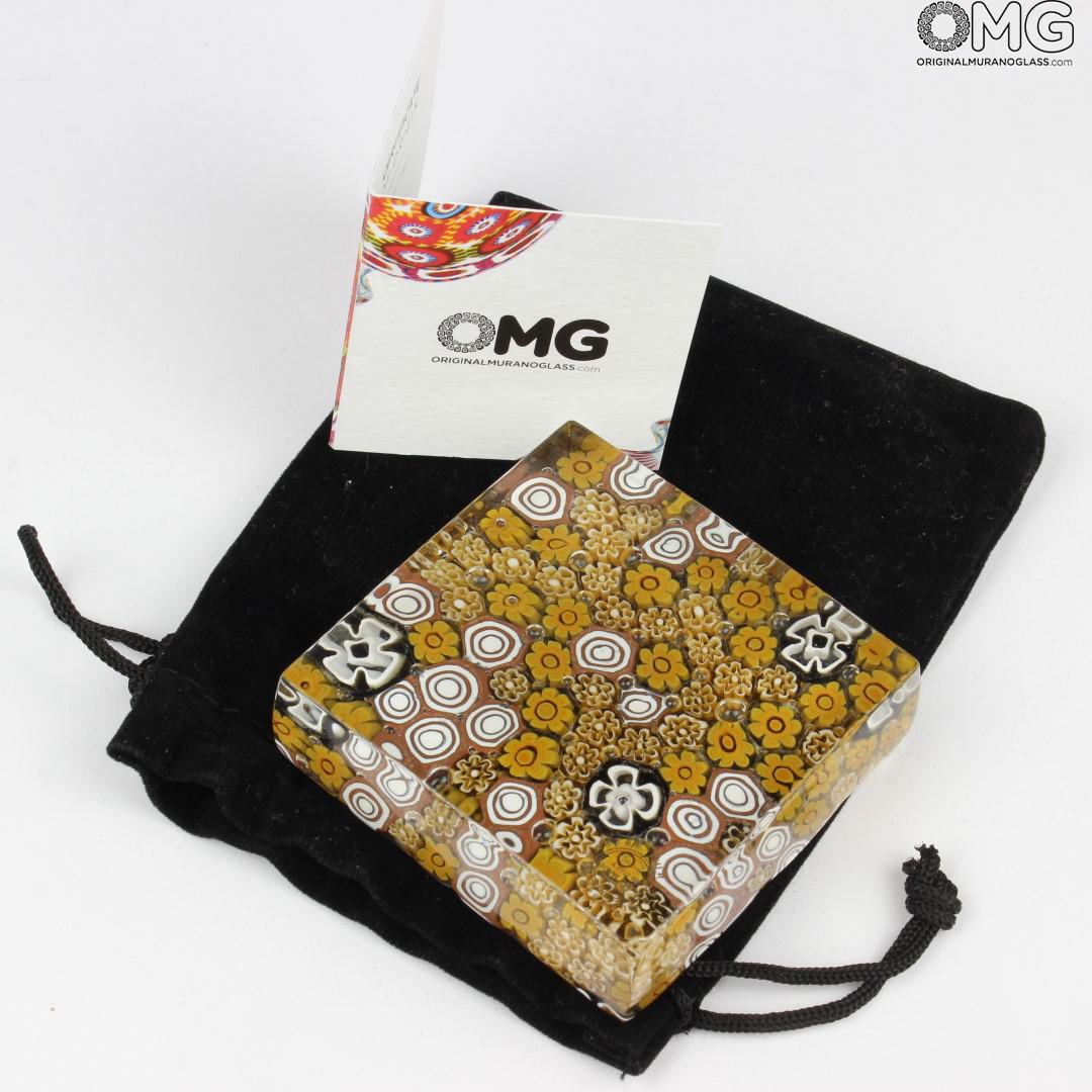 2143 ORIGINALMURANOGLASS папье из муранского стекла 7 см  - Вид №1